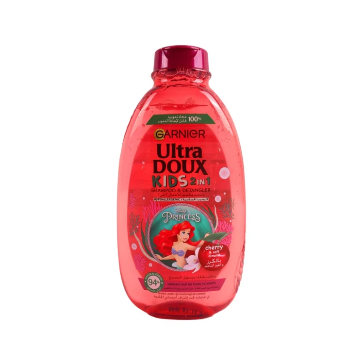 Garnier doux kids 2 in1 shampoo cherry & soft almond 400ML